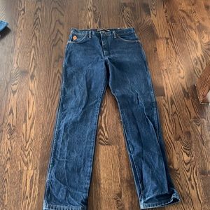 Vintage wrangler, work jeans